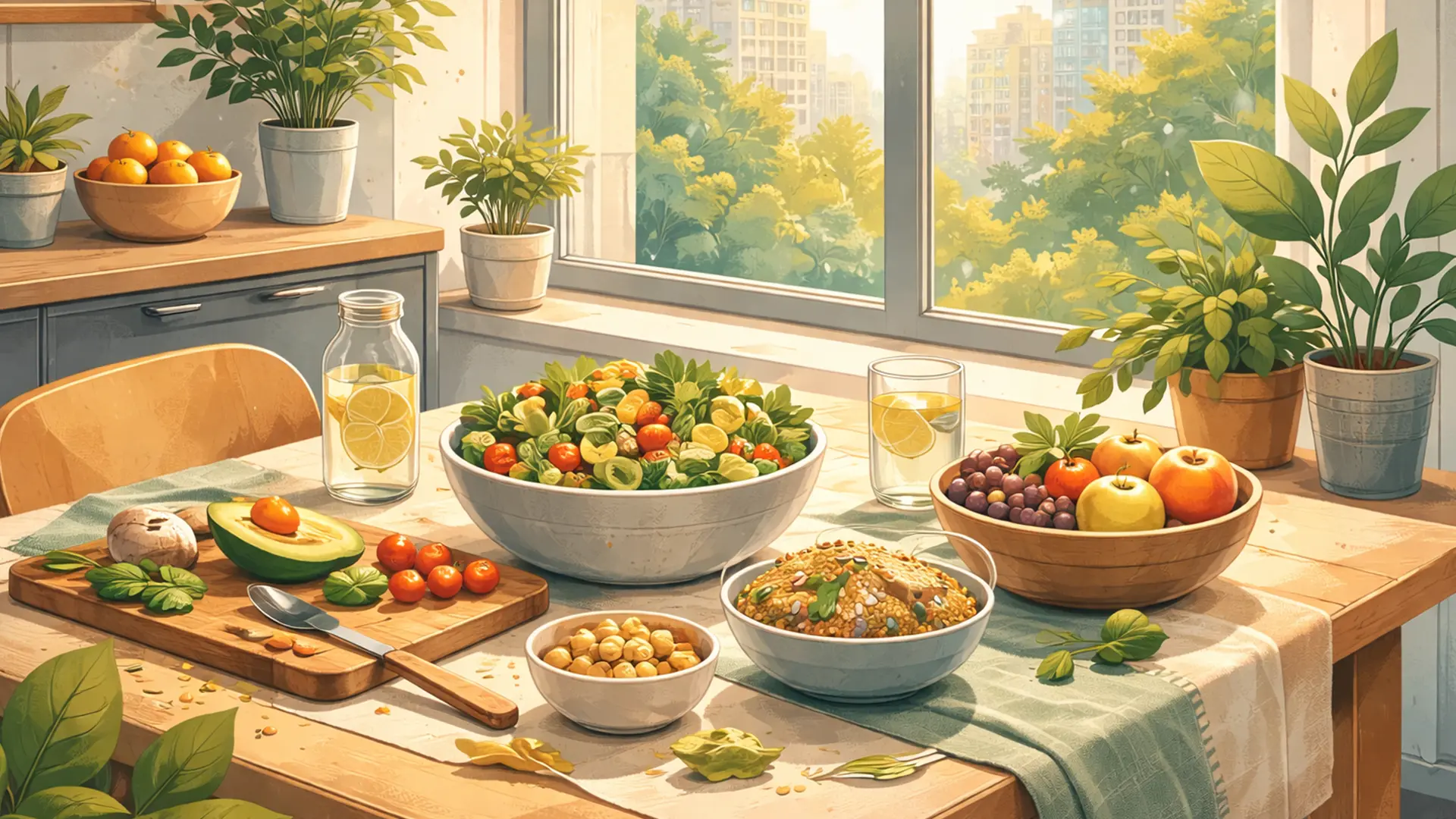 Healthy Food as a daily choice