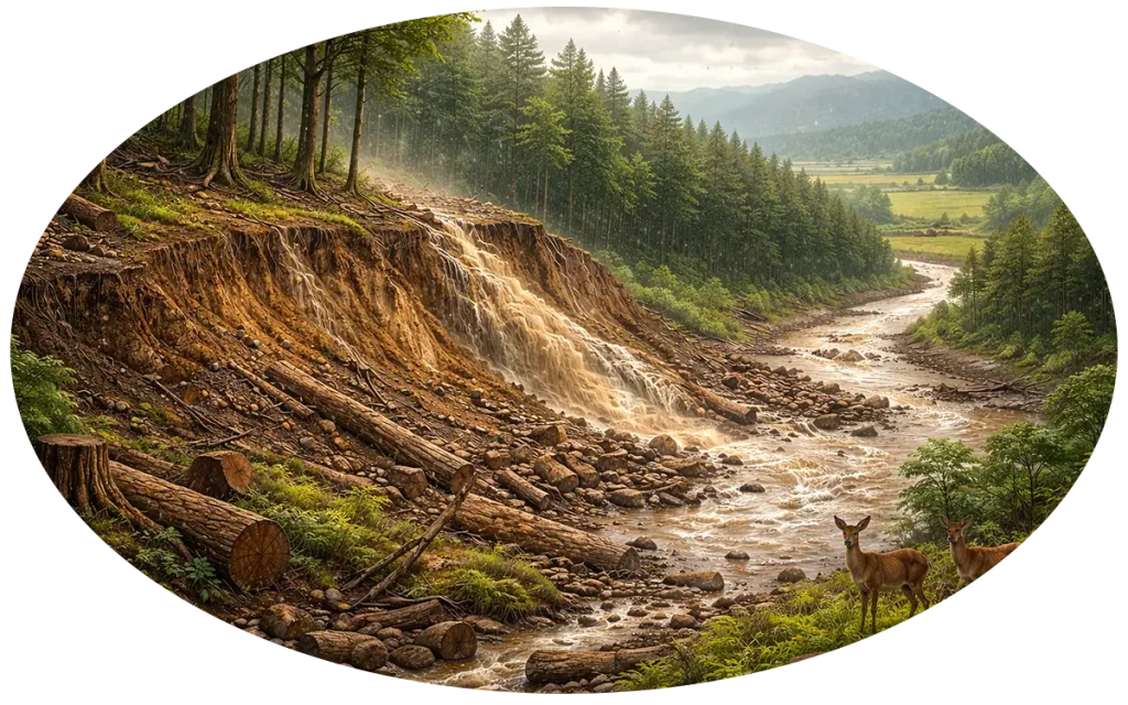 forests disappear